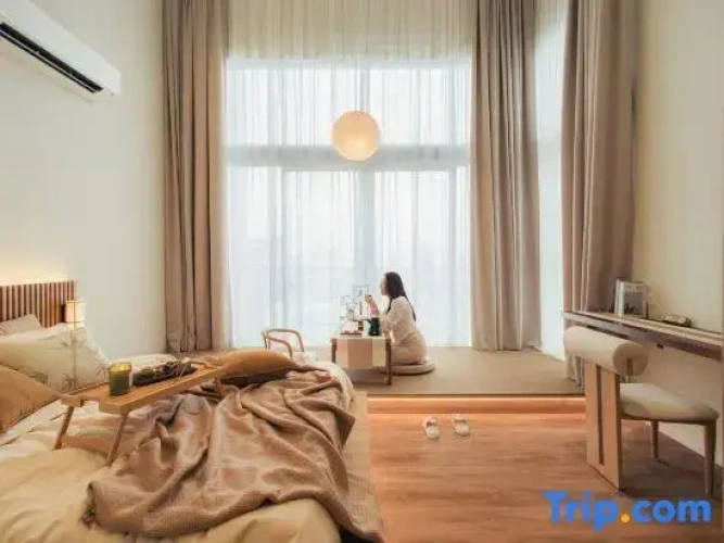 Premium Double Apartment with balcony and with city view