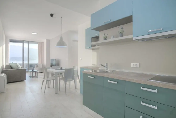 1 Bedroom Standard Apartment with balcony and with sea view