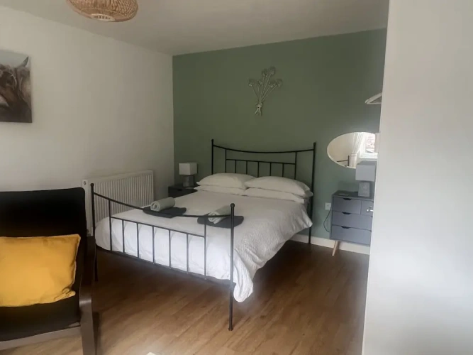 Business Double Studio with garden view