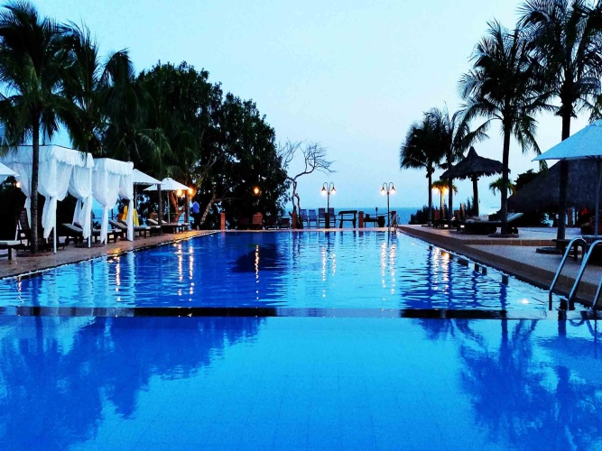 Deluxe Double room with balcony and with sea view