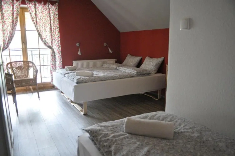 Standard Quadruple room with balcony
