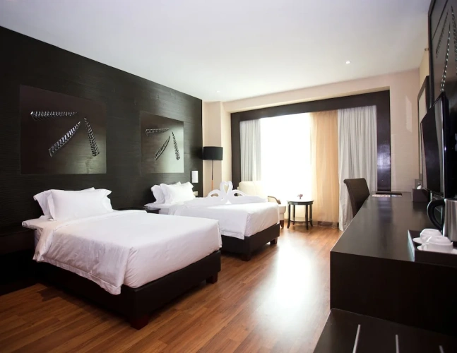Deluxe Twin room with city view