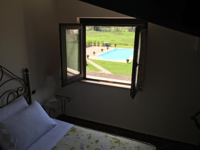 Standard Double room with pool view