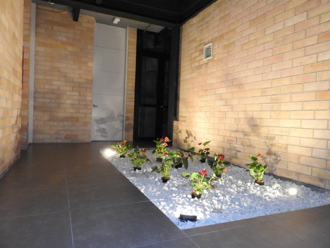 Outside