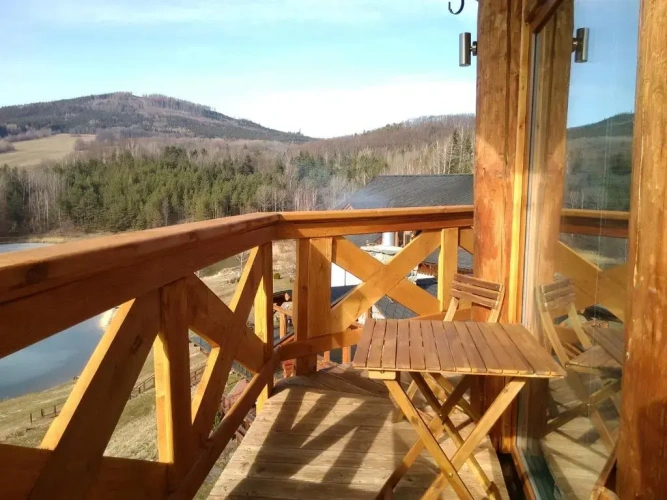 Superior Double room with balcony and with lake view