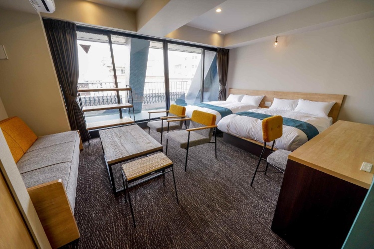 Guest rooms