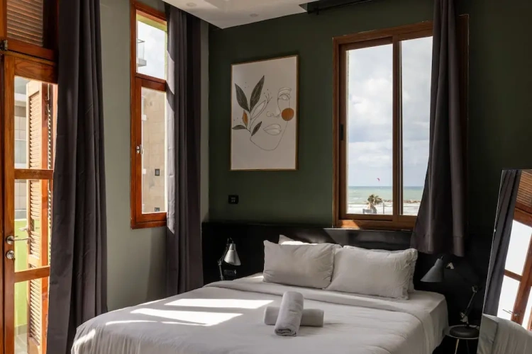 Luxury Studio with balcony and with sea view
