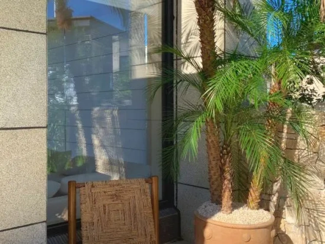 Outside