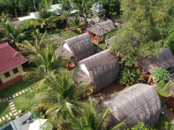Double Bungalow with balcony and with view