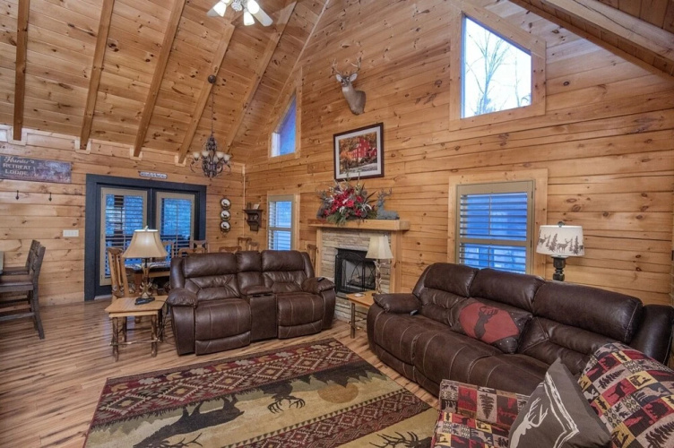Er257-mountain Charm Great Location-close To Town 3 Bedroom Cabin