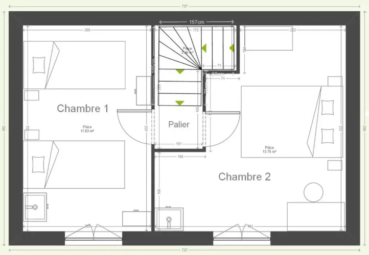 2 Bedrooms Cottage