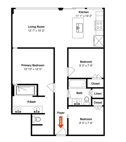 3 Bedrooms Standard room with balcony