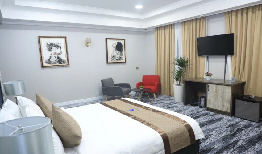Double Junior Suite with balcony and with view
