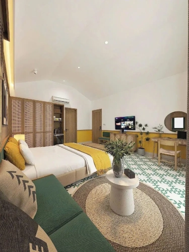 Luxury Double room with mountain view