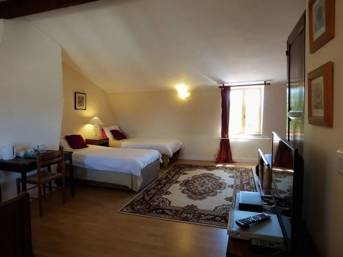 Standard Family room with garden view