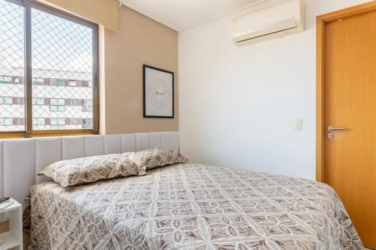109 Flat completo e acolhedor nas Graças