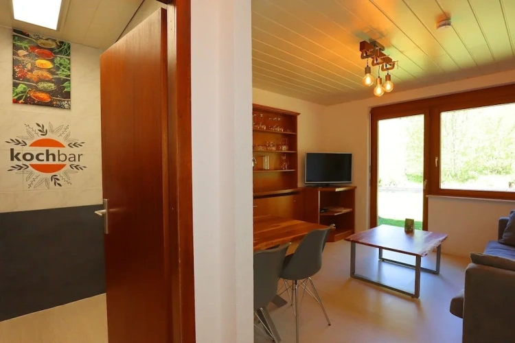 Apartment with garden view