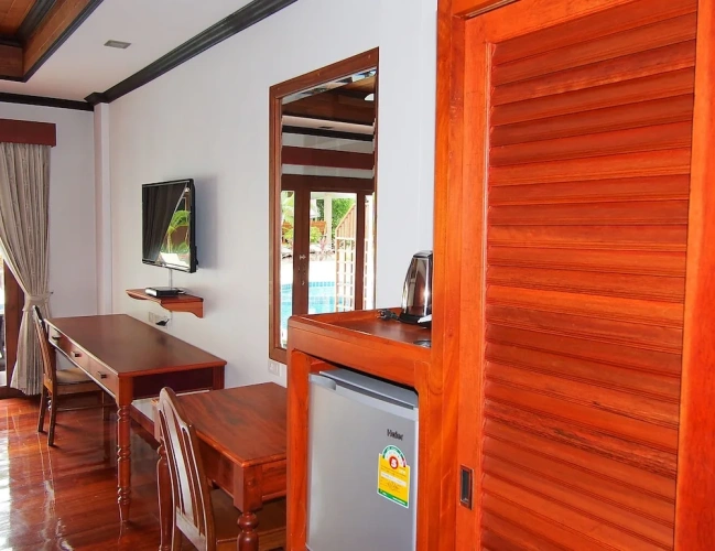 Standard Twin room with balcony and with view