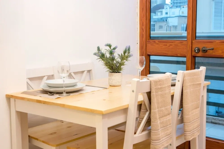Business Double Apartment with balcony and with city view