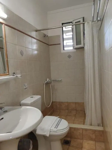 Standard Twin room with balcony and with view