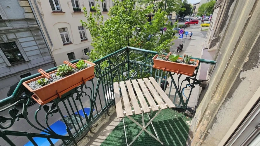 Comfort Double Studio with balcony and with city view
