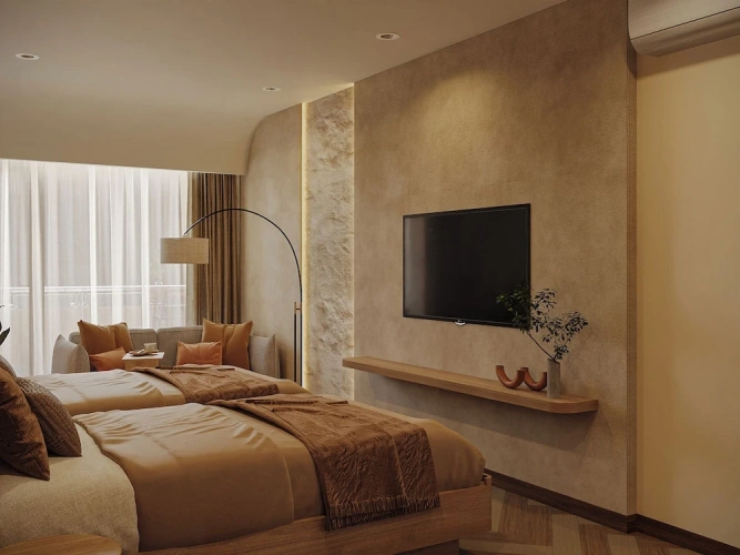 Guest rooms