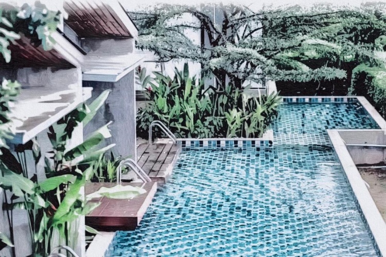 Junior Suite with pool view
