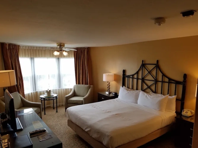 Deluxe Double room with partial ocean view