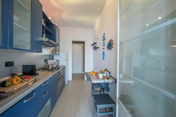 1 Bedroom Family Apartment with balcony and with sea view