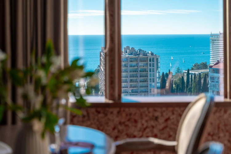 Фотография номера квартиры Апартаменты Orange Apart ЖК Московия с видом на море
