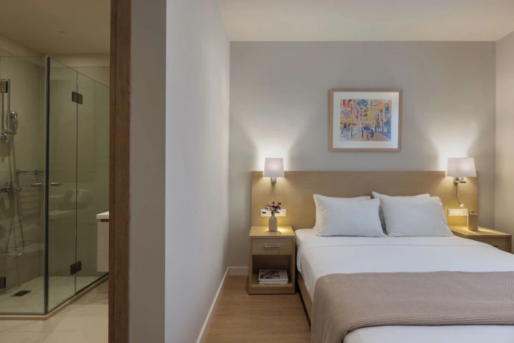 Deluxe Double room with balcony and with harbour view