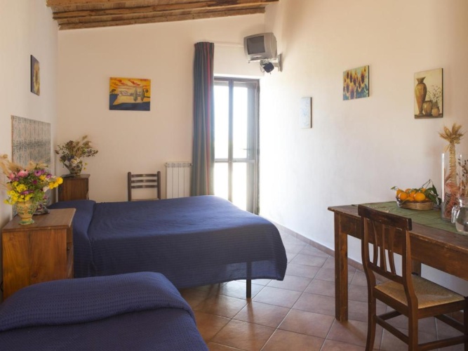 Standard Double room with balcony and with view