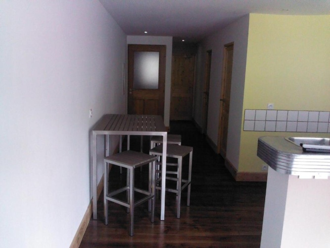 Apartment with balcony and with view