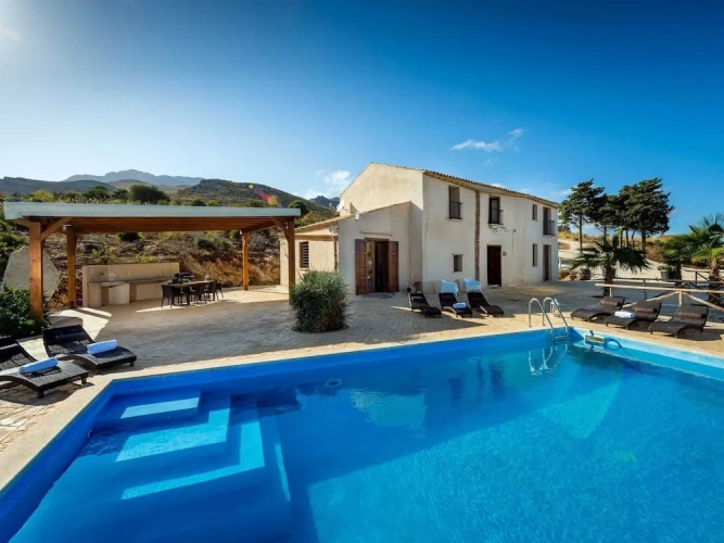 Villa with balcony