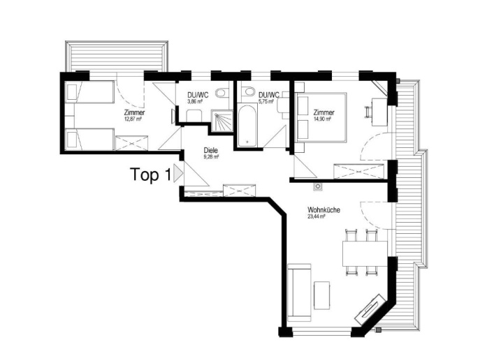 Double Apartment
