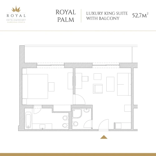 Luxury Double Suite with balcony