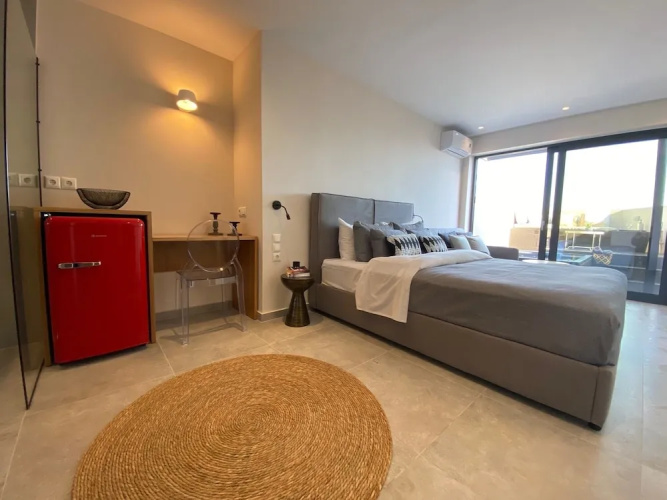 Room-luxury Suite With a Queens Double b