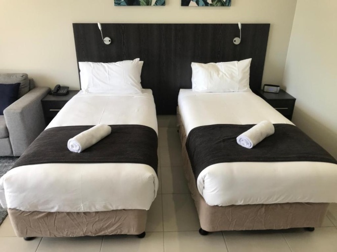 Standard room with balcony and with pool view
