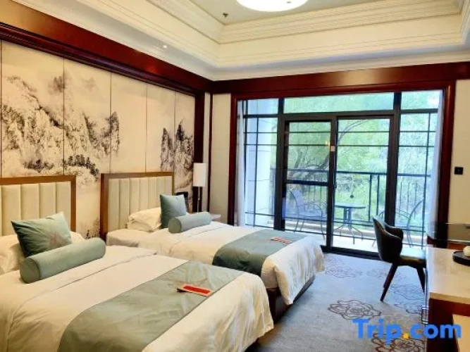 Deluxe Twin room with balcony and with garden view