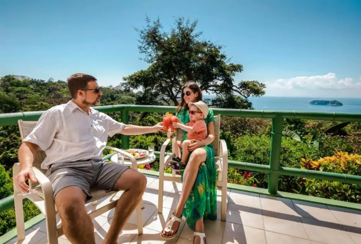 Deluxe Double room with balcony and with sea view