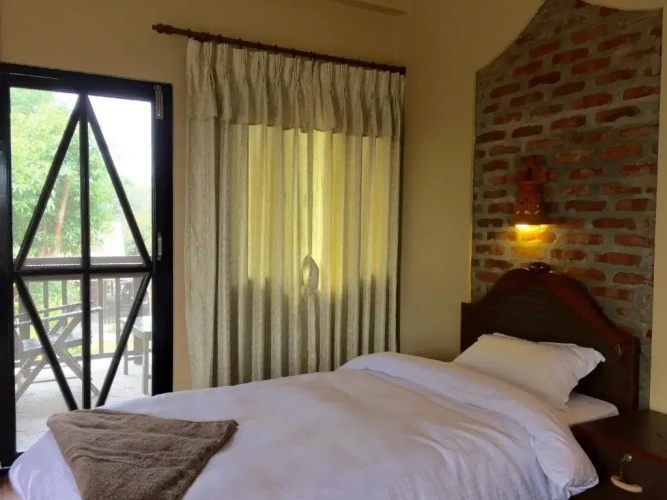 Deluxe Single room with balcony and with view