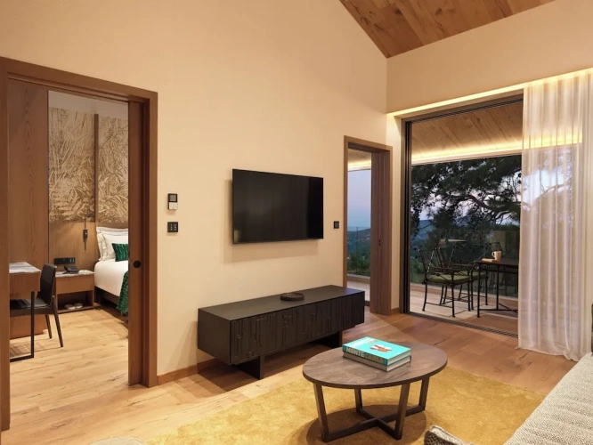 Junior Suite with balcony and with pool view