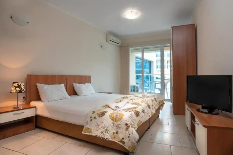 Standard Double room with balcony and with view