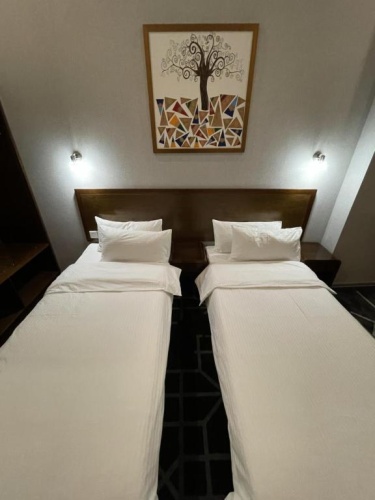 Standard Twin room with garden view