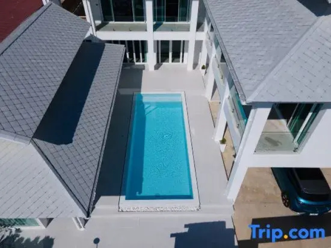 White Pool Villa