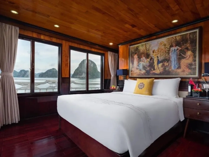Deluxe Double room with balcony and with sea view