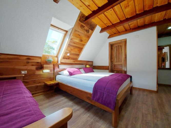 Superior Quadruple room with view