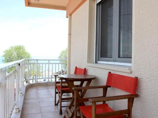 Studio with balcony