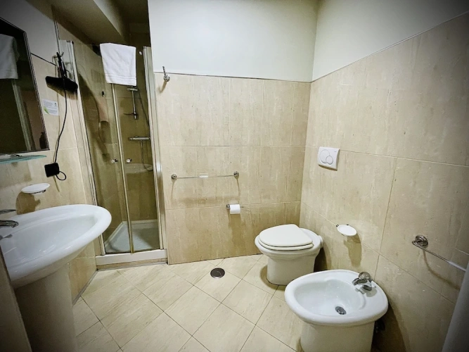 Business Twin room with balcony and with view