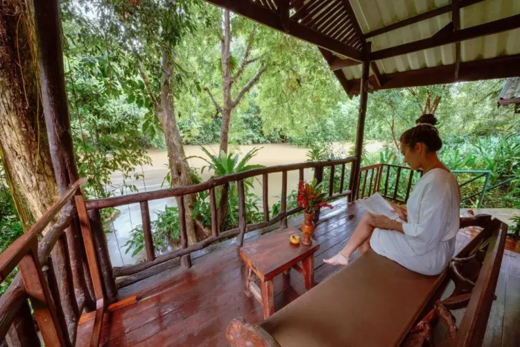Deluxe Family room with balcony and with view